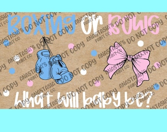 Canva-sjabloon voor boksen of strikken voor banners.