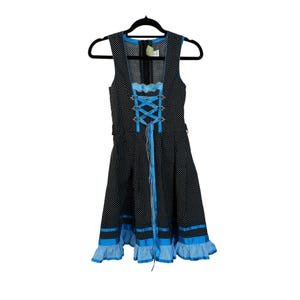 Girls Vintage Dirndl Dress/13 years/Oktoberfest /Austrian Dress/Fancy Dress/Tyrolean Dress/Bavarian Dress/Alpen Dress/Folk Dress/Book Day