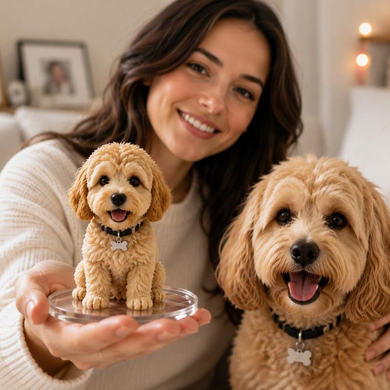 Custom Mini Dog Figurines - Etsy