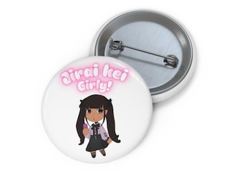 Lindo pin de botón Jirai kei