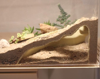"Aquarium/Terarrium Eckhöhle ""Shelter"" - Deko für Reptilien, Fische und Garnelen."