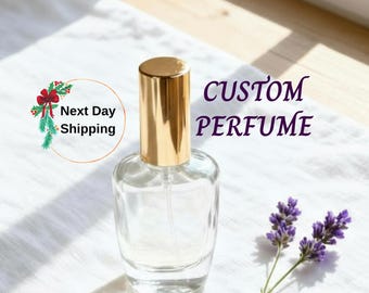 Perfume Personalizado • Crea Tu Propia Fragancia Natural de Lujo • Regalo de Navidad Personalizado • Spray de Perfume Vegano
