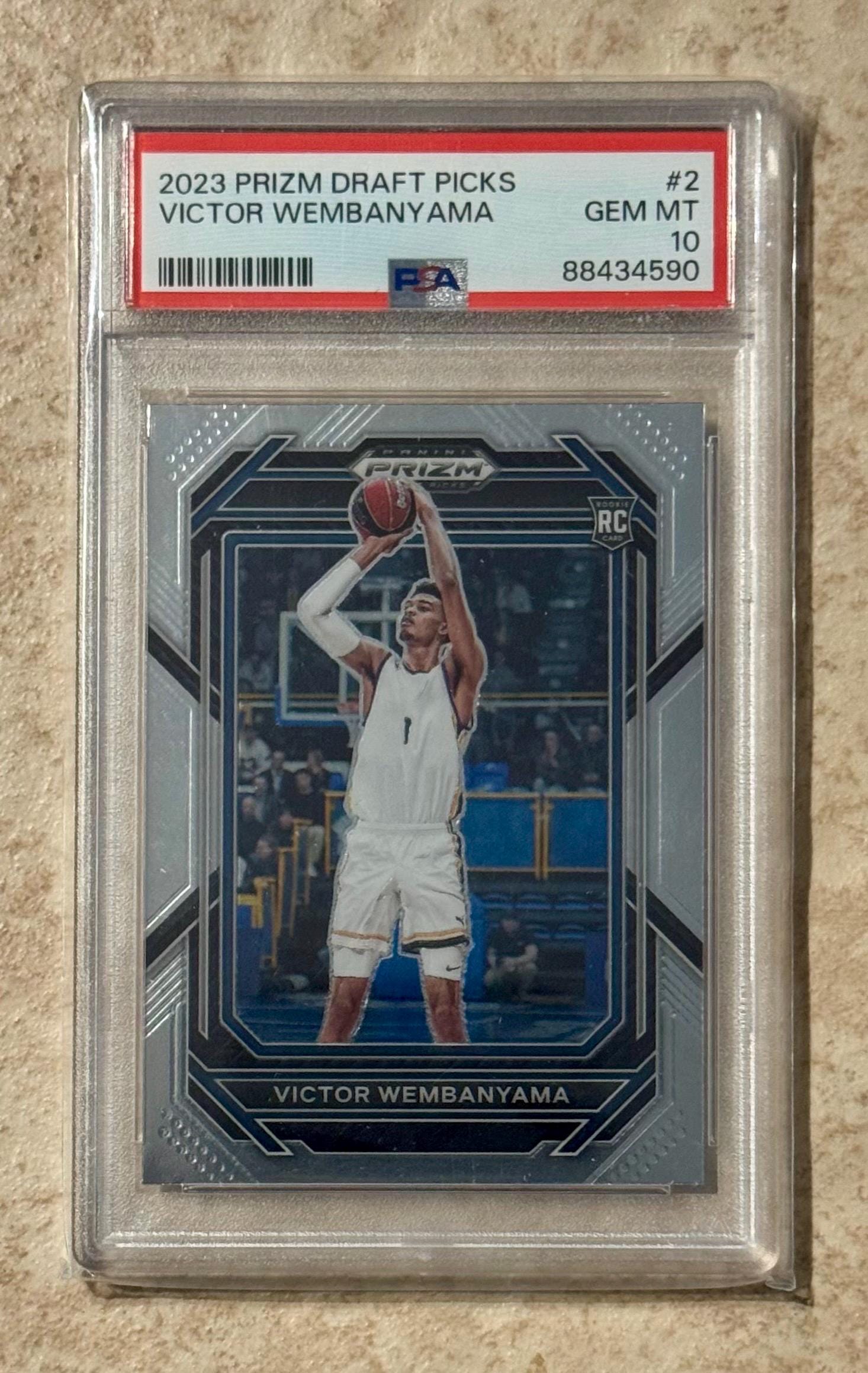2023-24 Panini Prizm Draft Picks #2 Victor Wembanyama RC Rookie 