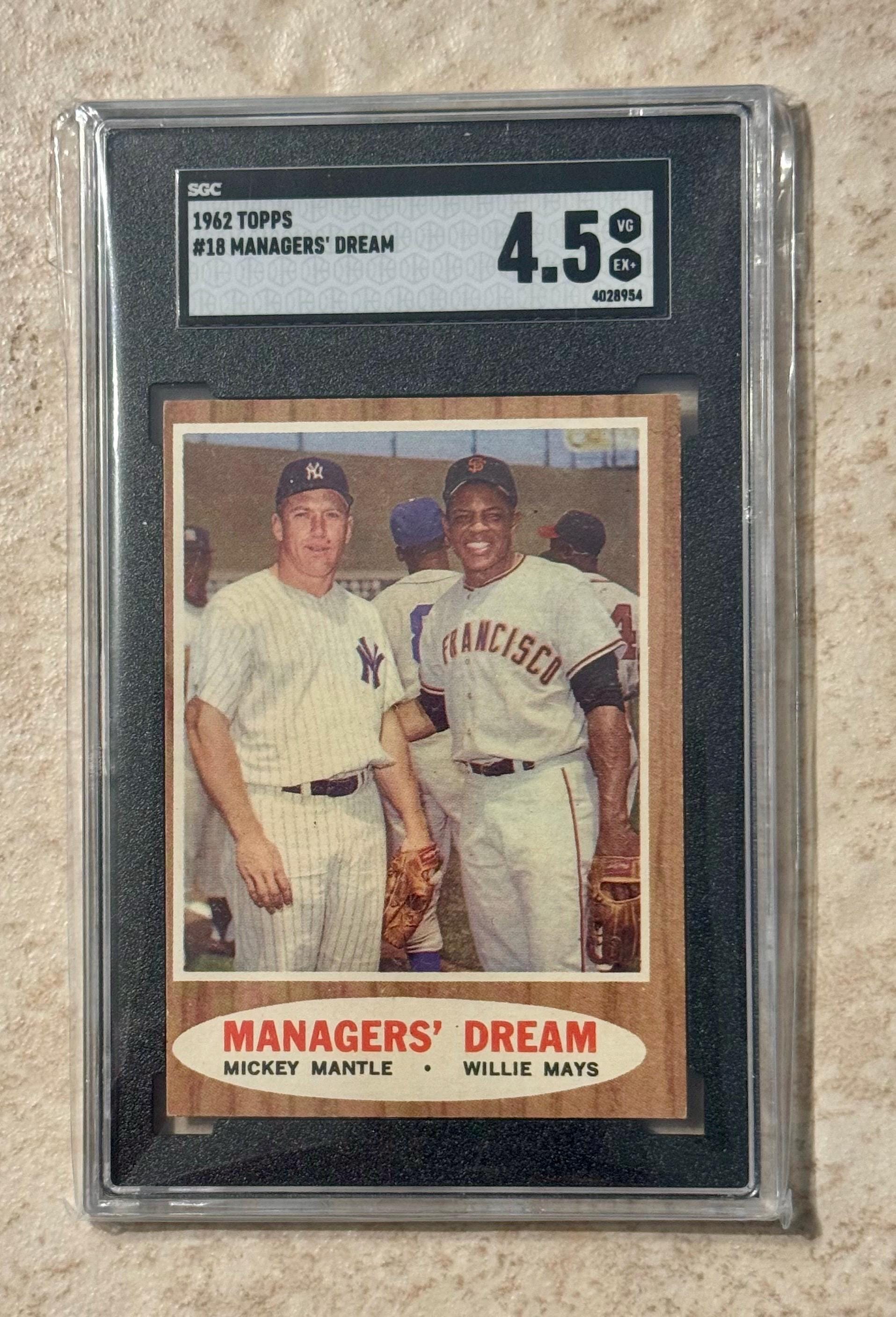 Mickey mantle sgc - Etsy 日本