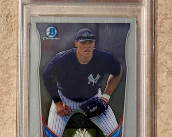 2014 Bowman Chrome Draft Picks Aaron Judge #CTP39 RC Baseball Card PSA 10 Gem Mint Rookie Card RC