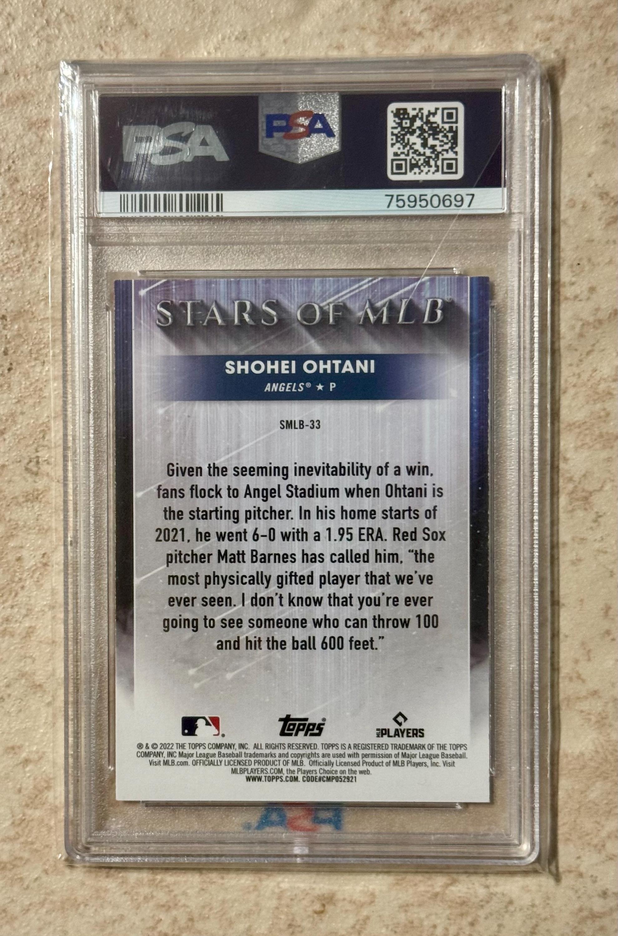 Chaostcg　マルギッテ　サイン　SP　2 2022 Topps Series 2 - Stars of MLB Chrome #SMLBC-33 Shohei Ohtani