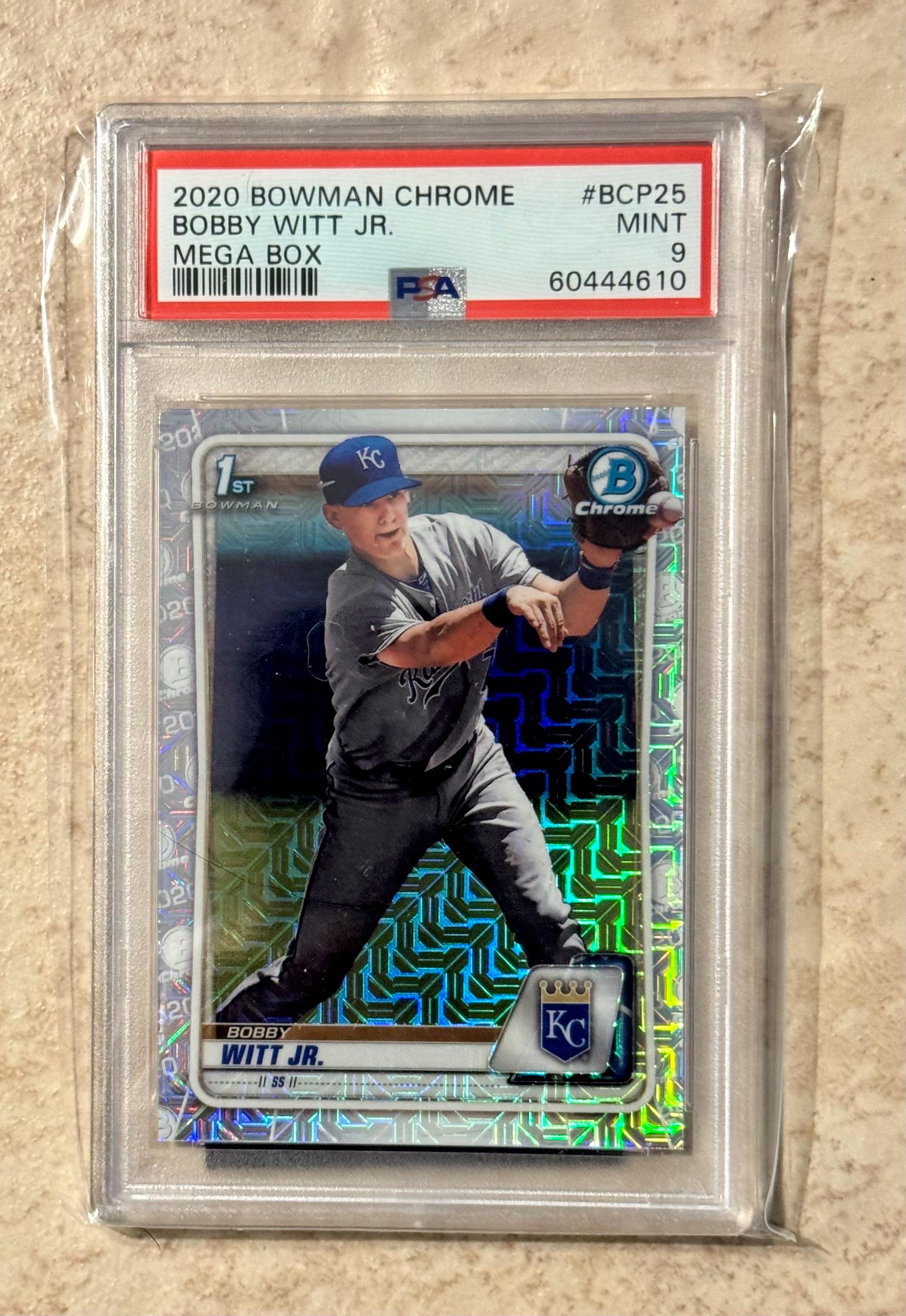 2020 Bowman Chrome Megabox Refractor Prospects #BCP25 Bobby Witt 