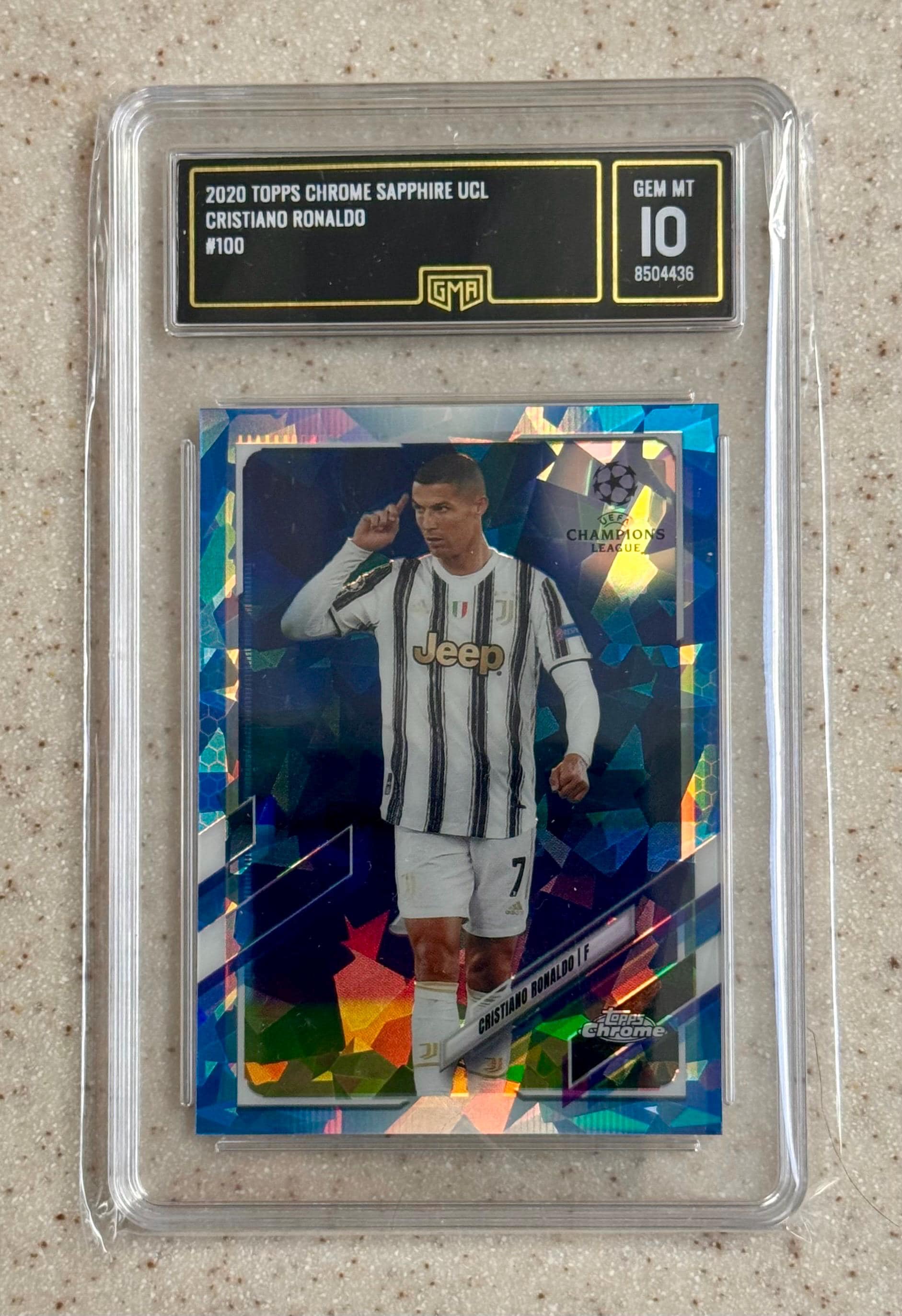 Psa 10 Cristiano Ronaldo Card - Etsy