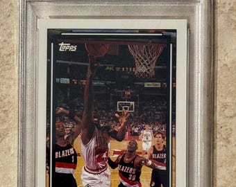 1992 Topps #141 Michael Jordan PSA 9 Mint Chicago Bulls
