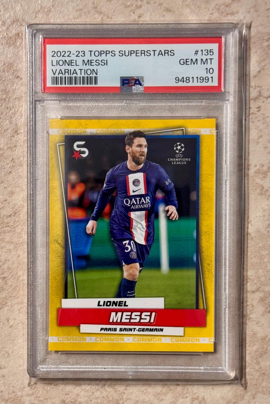 rare messi cards Lionel Soccer A Lionel Messi rookie card
