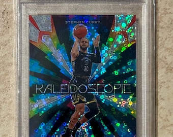 2023 Stephen Curry Panini Prizm Kaleidoscopic Fast Break #21 PSA 10 Gem Mint