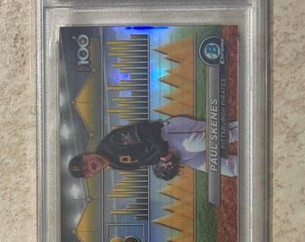 Paul Skenes Rookie Of The Year PSA 10 Gem Mint 2024 Bowman’s Scouts Top 100 #BTP3 Rookie RC