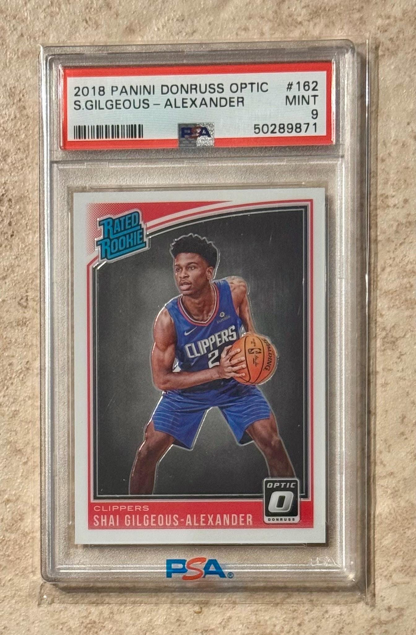 2018-19 Panini Donruss Optic Shai Gilgeous-alexander RC Rookie 