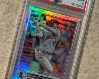 SHOHEI OHTANI 2022 Topps Chrome Baseball Refractor Los Angeles