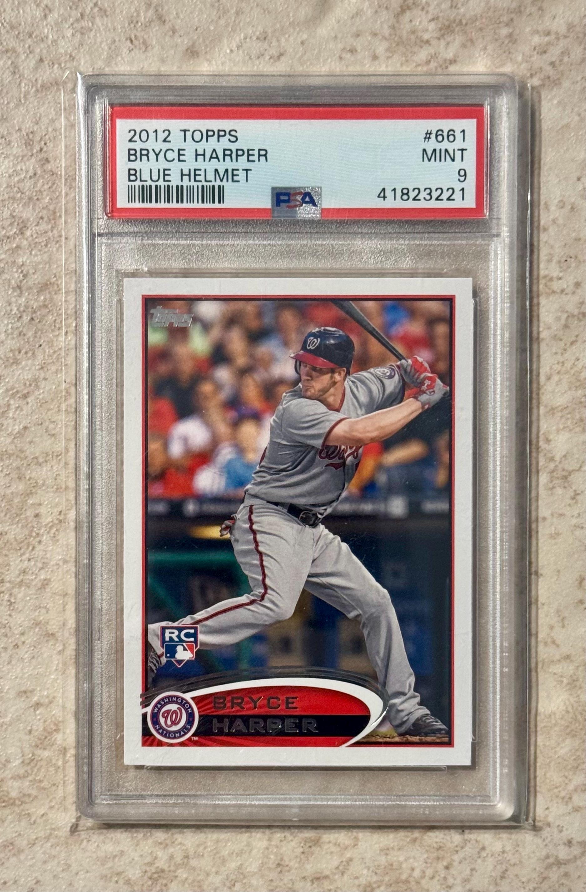 2012 Topps Bryce Harper Rookie #661 PSA 10 Gem Mint Rookie Card RC