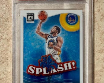 2023 PANINI DONRUSS Optic Splash #8 Stephen Curry PSA 10 Gem Mint