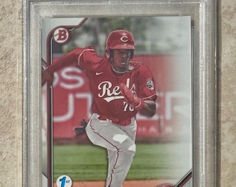 2022 ボウマンドラフト 1stエディション #80 エリー・デ・ラ・クルス RC レッズ PSA 9 ミントルーキー RC