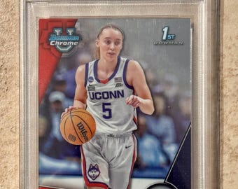 Paige Bueckers 1st 2023 Bowman U University Chrome #90 Rookie RC PSA 10 Gem Mint
