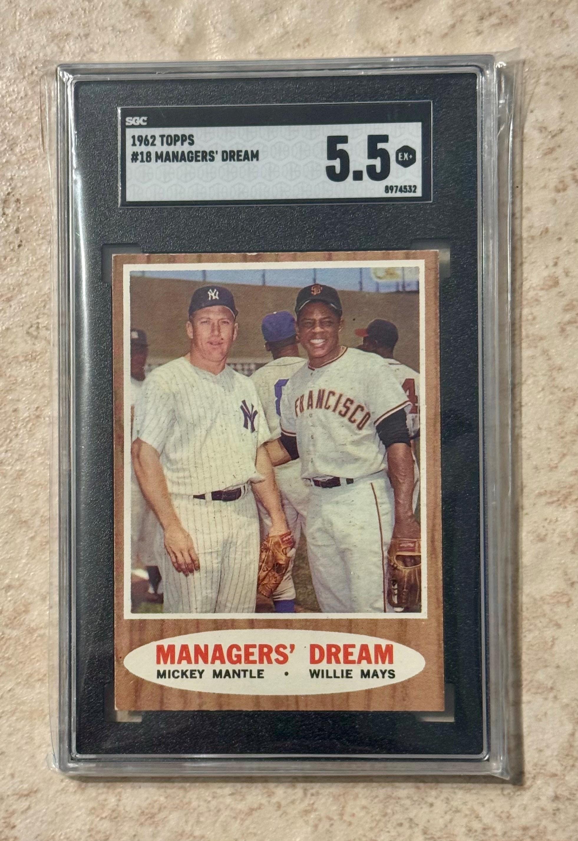 Mickey mantle sgc - Etsy 日本