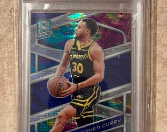 Stephen Curry 2023 Panini Spectra Celestial SP #d/125 #81 PSA 10 Gem Mint
