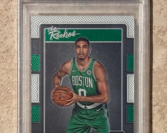 Jayson Tatum 2017 Panini Donruss Optic #3 The Rookies Card PSA 10 Gem Mint Rookie Card RC