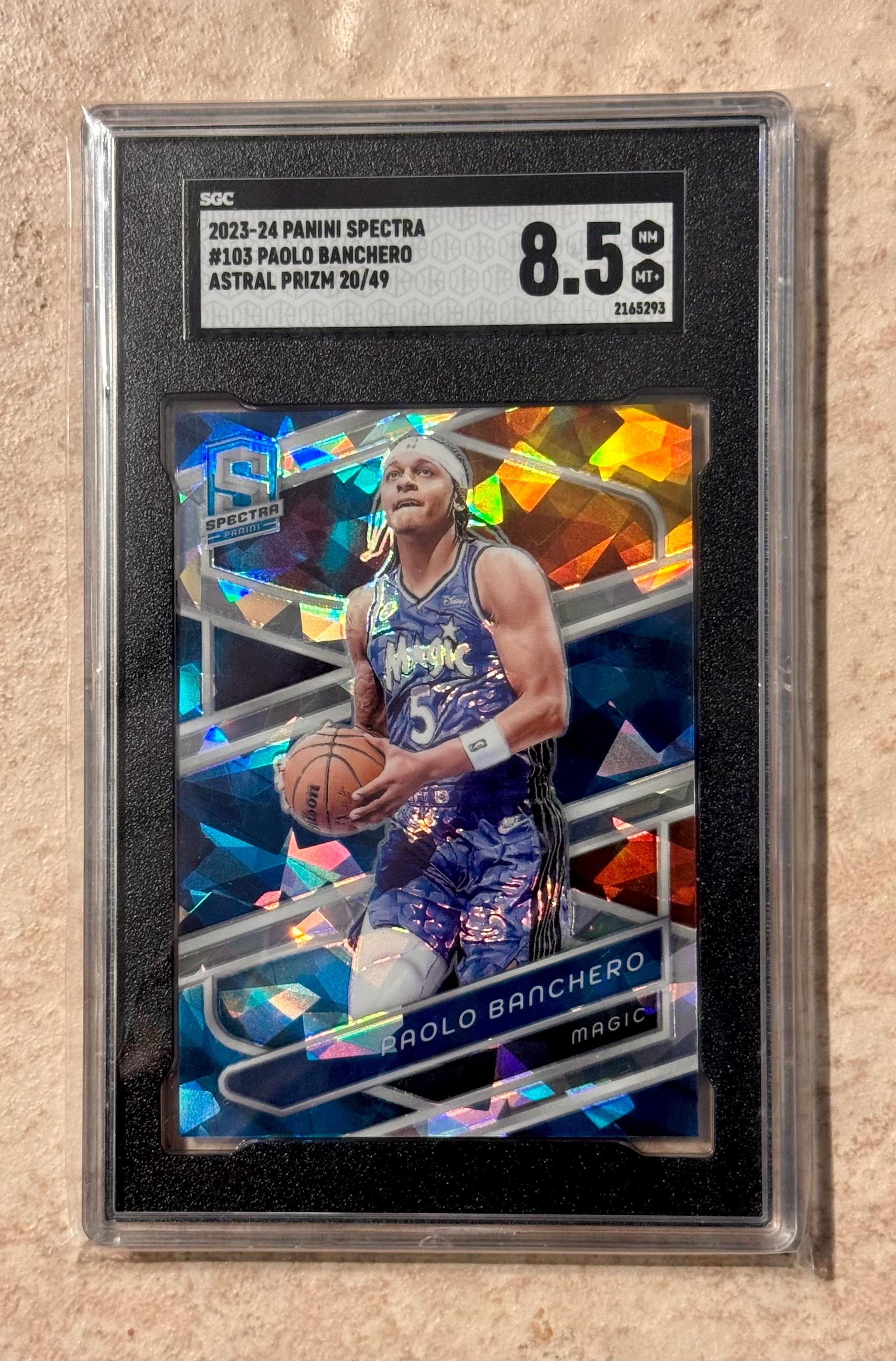 2023-24 Panini Spectra Paolo Banchero Astral #d/49 #103 SGC 8.5