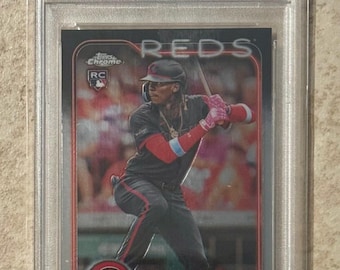 エリー・デ・ラ・クルーズ 2024 トップス クローム #44 RC ルーキー PSA 9 ミント