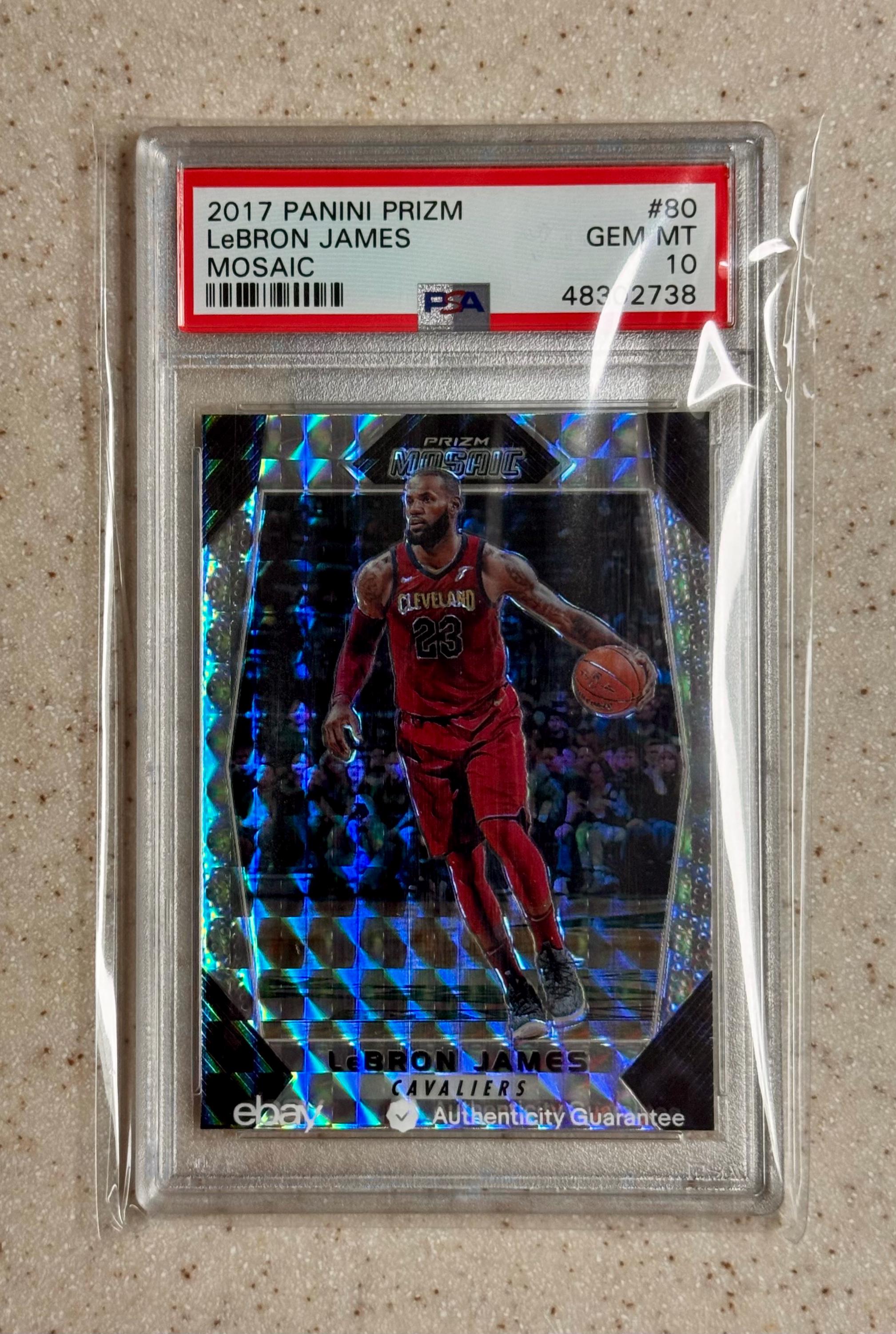 Lebron James Psa 10 Card - Etsy