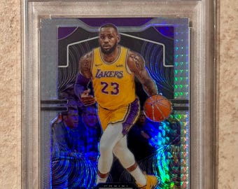 2019 Panini Prizm Lebron James Pink Ice Prizm #129 BGS 9.5 Lakers