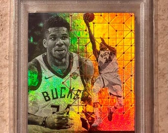 2017 Panini Essentials Giannis Antetokounmpo #34 Retail PSA 10 Gem Mint Milwaukee Bucks
