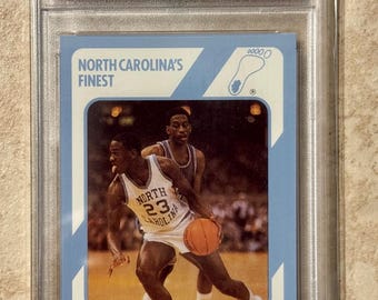 1989 Collegiate Collection North Carolina #17 Michael Jordan PSA 9 Mint