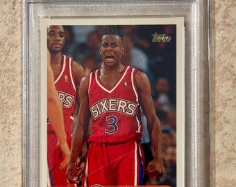 Allen iverson autographed card - Etsy 日本