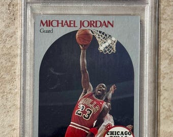 1991 Hoops #30 Michael Jordan PSA 9 Mint Chicago Bulls