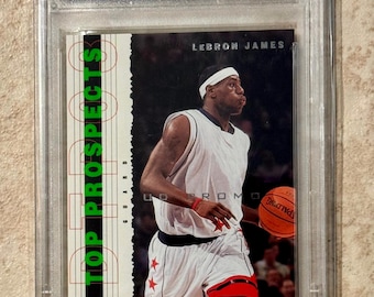 2008 Upper Deck NBA All Star Game -- Lebron James PSA 9 - Graded