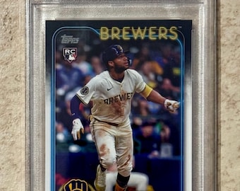 Actualización Topps 2024: Jackson Chourio #US240 PSA 10 Gem Mint Rookie Card