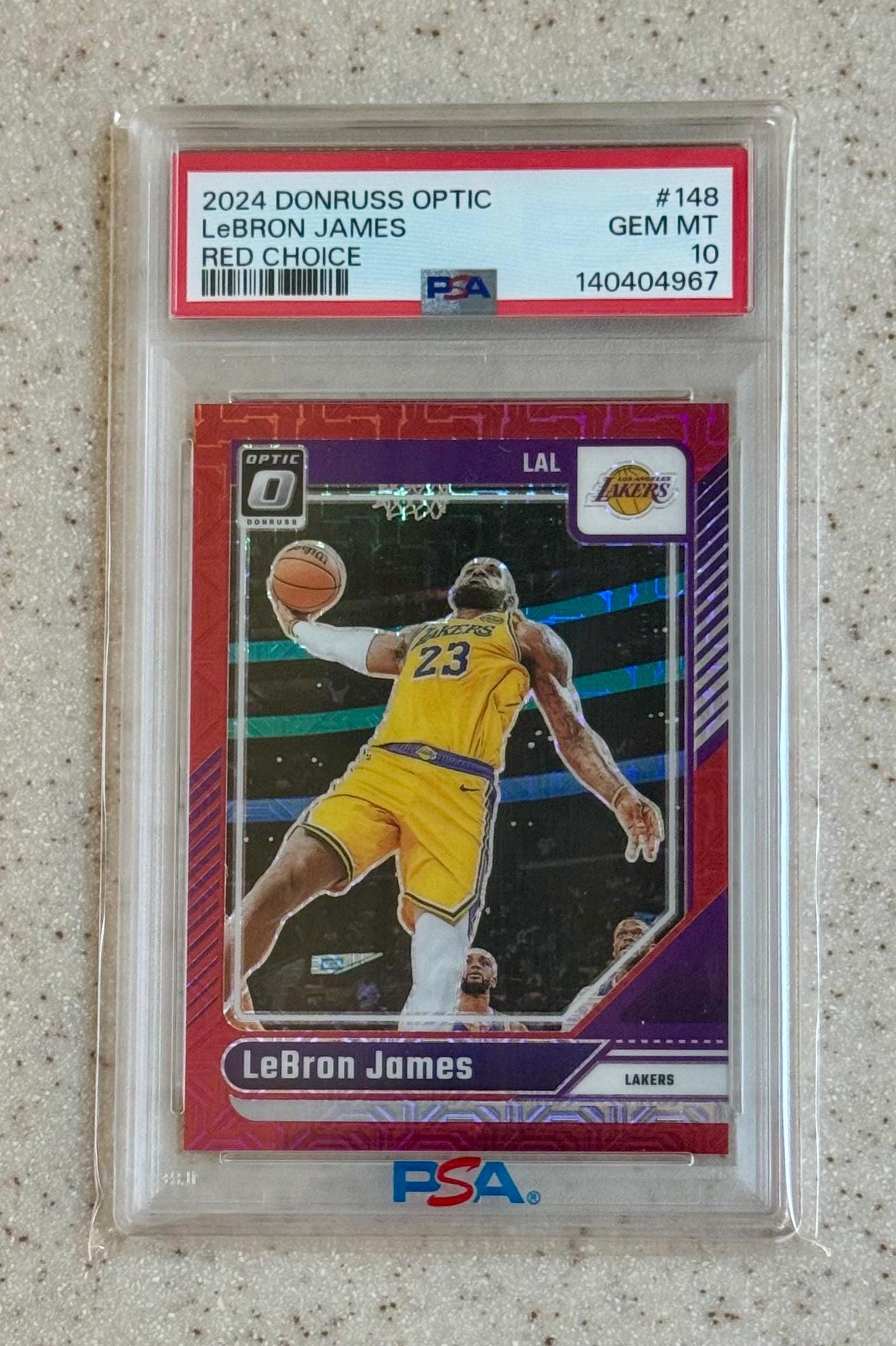 Lebron James Psa 10 Card - Etsy