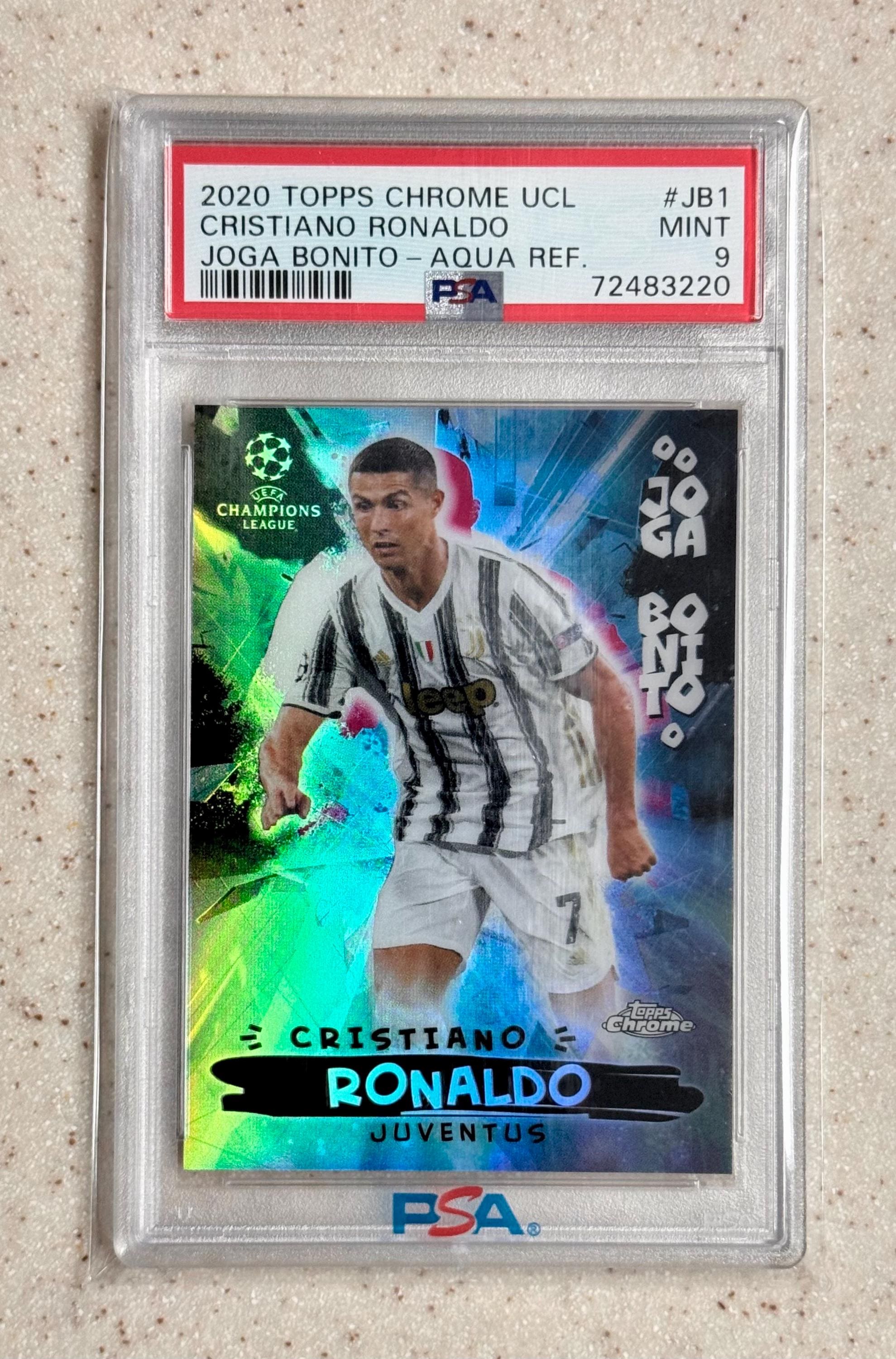 Psa 9 Cristiano Ronaldo Card - Etsy