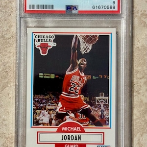 Michael jordan rookie card reprint - Etsy 日本