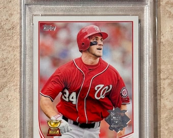 2013 Topps Team Set Nationals #NL-1 Bryce Harper Rookie PSA 10 Gem Mint Low POP