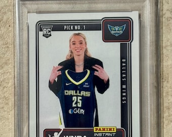 2025 Panini Instant WNBA Draft Night #DN1 Paige Bueckers Rookie RC PSA 10 Gem Mint