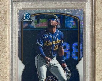 Jackson Chourio 2023 Bowman Chrome Mega Box #246 RC Rookie PSA 10 Gem Mint