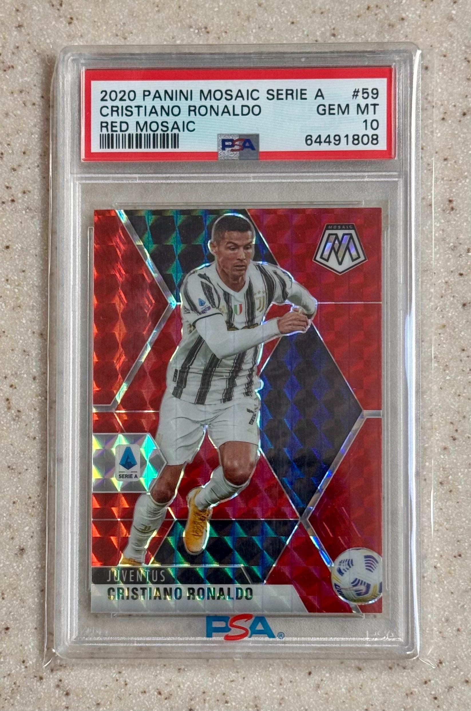 Psa 10 Cristiano Ronaldo Card - Etsy
