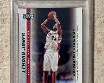 2008 Upper Deck NBA All Star Game -- Lebron James PSA 9 - Graded