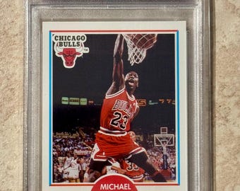 1990 Fleer #26 Michael Jordan PSA 8