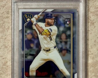 2024 Bowman Chrome #69 Jackson Chourio Rookie RC PSA 10 Gem Mint