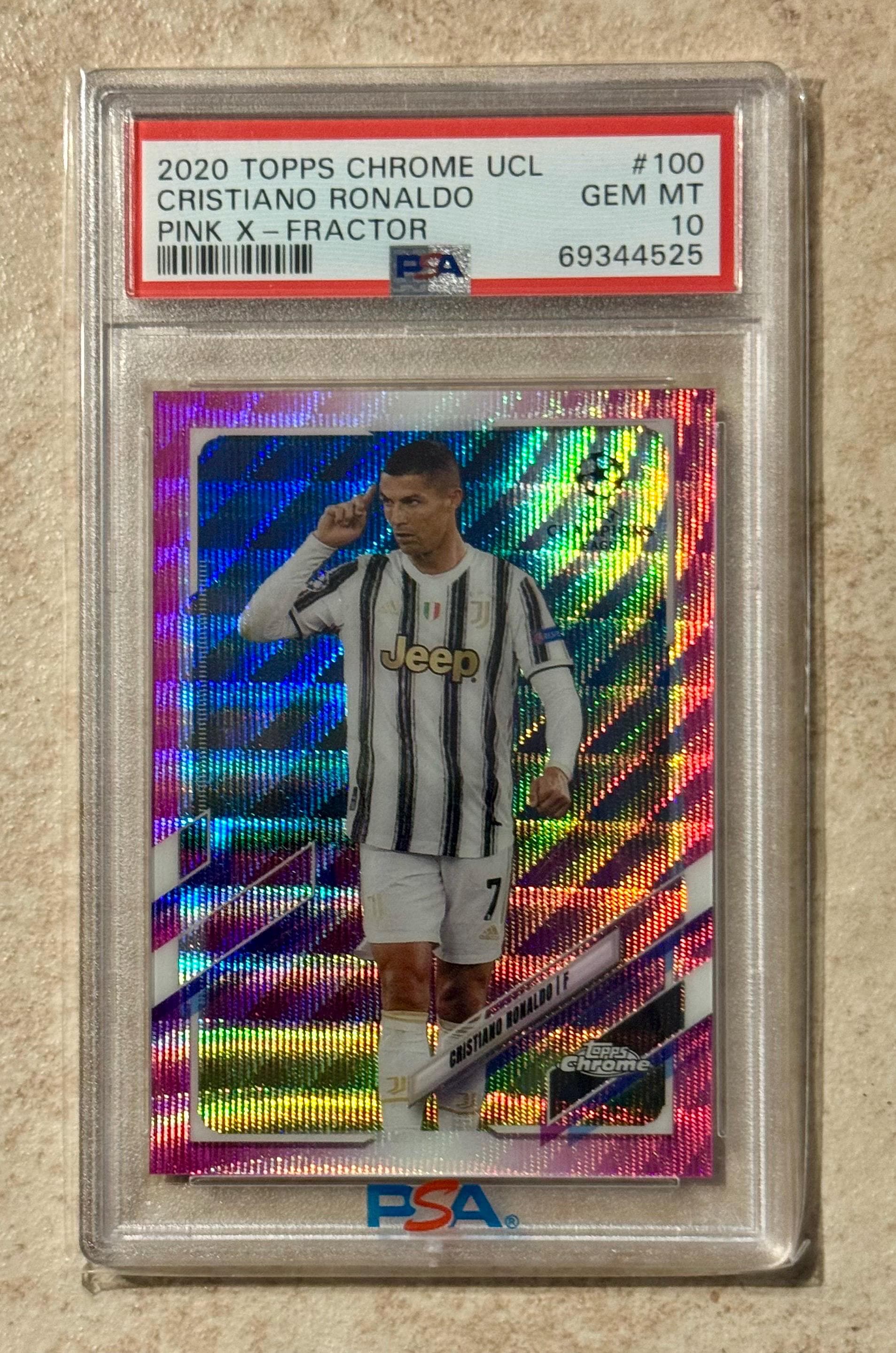 Psa 10 Cristiano Ronaldo Card - Etsy