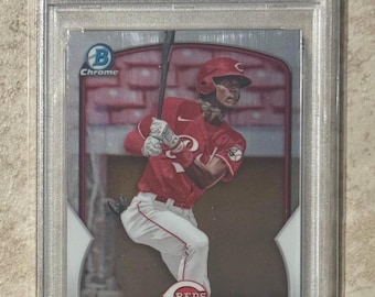 2023 ボウマン クローム プロスペクト #BCP65 エリー デ ラ クルス シンシナティ レッズ PSA 9 RC ルーキー PSA 9 ミント