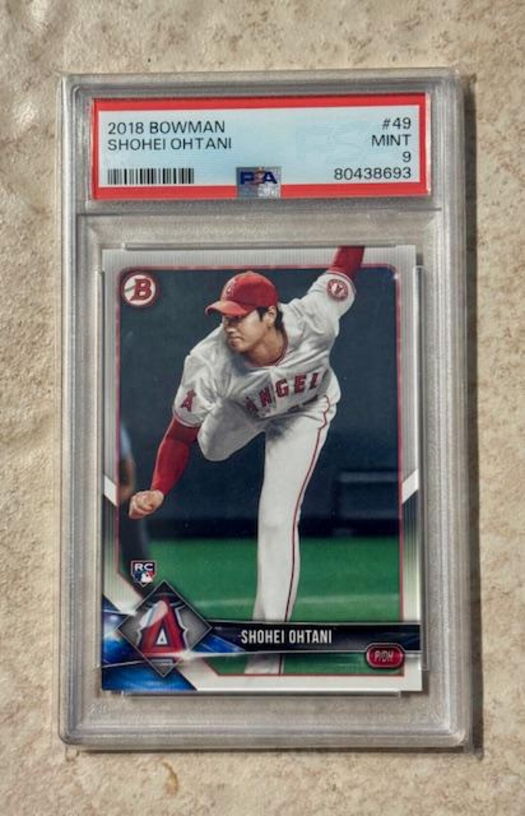 2018 Bowman Shohei Ohtani #49 PSA 9 Mint - Etsy Israel