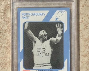 1989 Collegiate Collection North Carolina #65 Michael Jordan PSA 10 Gem Mint