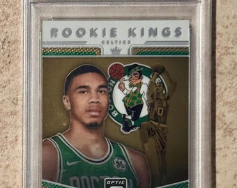 Jayson Tatum 2017 Gold Rookie Phenoms #0 Promo RC - Graded PRO Gem
